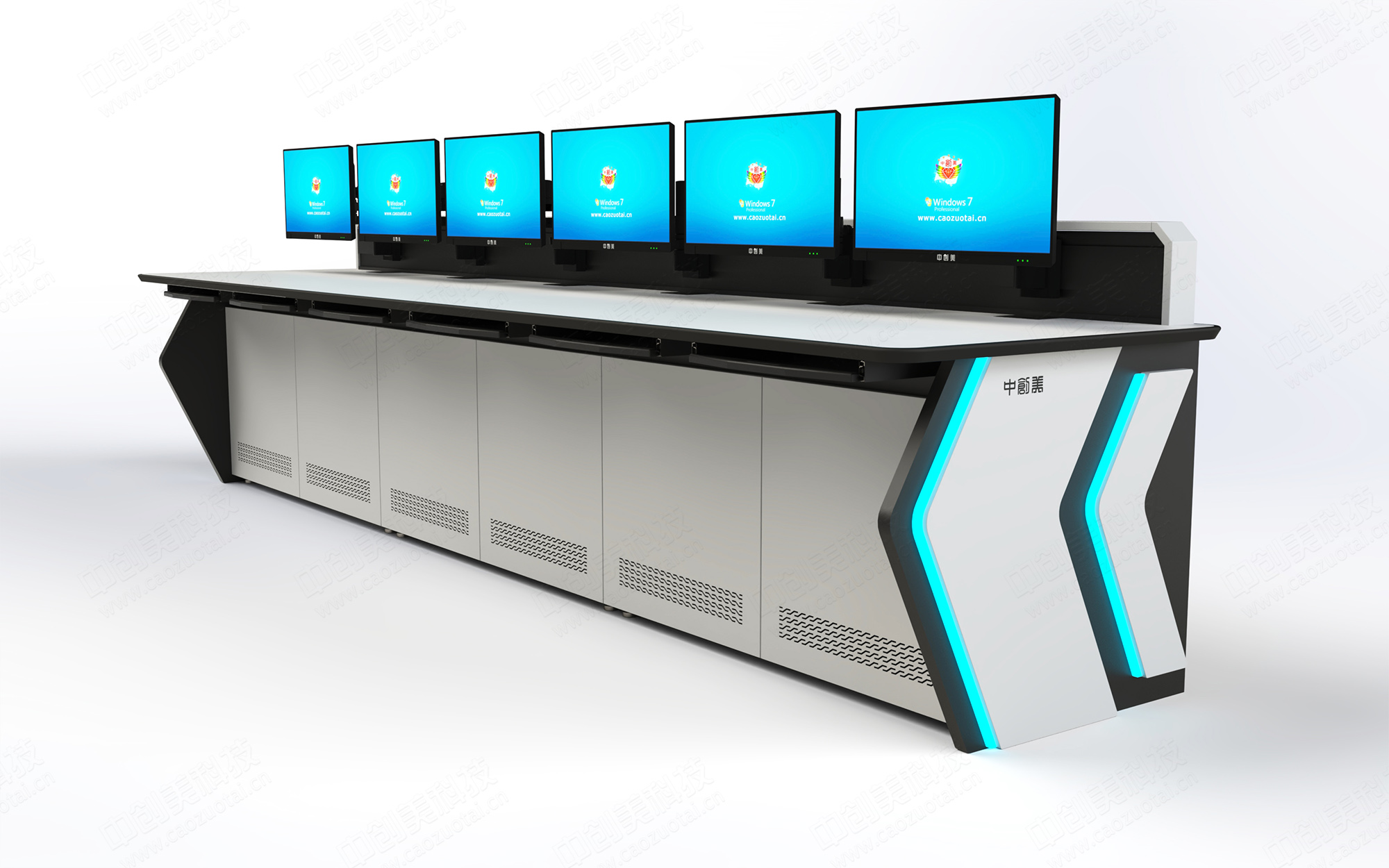 監(jiān)控操作臺圖片